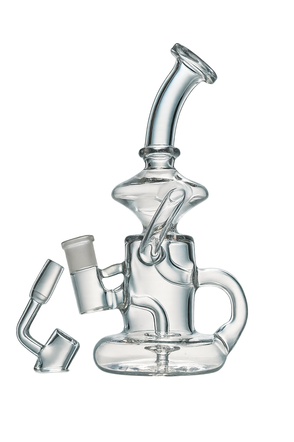 Tornado Dab Rig – 8” Recycler
